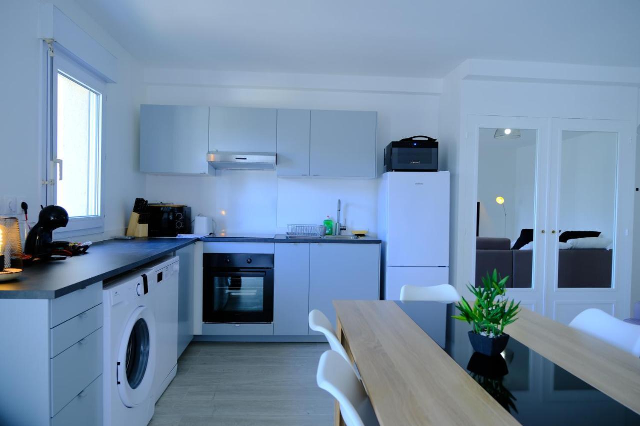 Ferienwohnung Calypso- Grand T3 70 M2 - Arrivee Autonome - Parking Prive Gratuit Melun Exterior foto